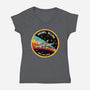 Rebel Horizons-Womens-V-Neck-Tee-retrodivision