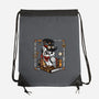 Steampunk Owl-None-Drawstring-Bag-Vallina84