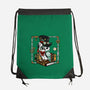 Steampunk Owl-None-Drawstring-Bag-Vallina84