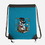 Steampunk Owl-None-Drawstring-Bag-Vallina84