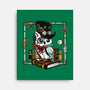 Steampunk Owl-None-Stretched-Canvas-Vallina84