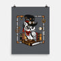 Steampunk Owl-None-Matte-Poster-Vallina84