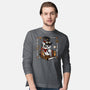 Steampunk Owl-Mens-Long Sleeved-Tee-Vallina84