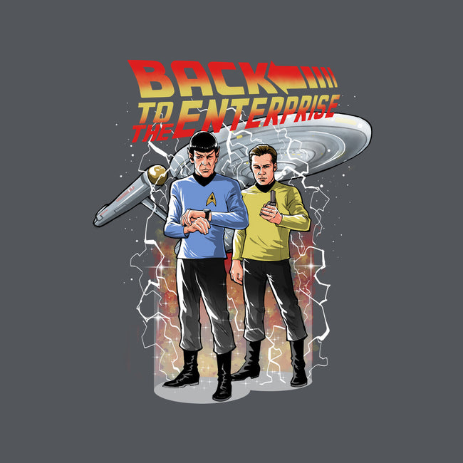 Back To The Enterprise-Womens-V-Neck-Tee-zascanauta