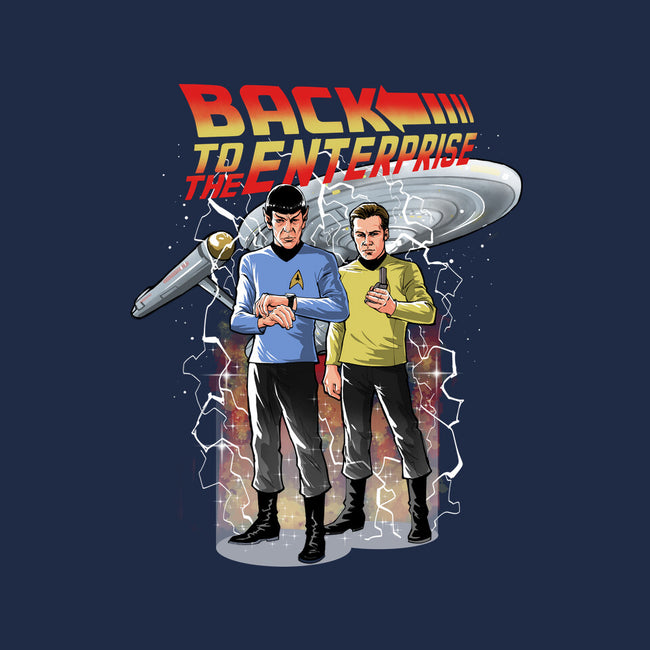 Back To The Enterprise-Womens-V-Neck-Tee-zascanauta