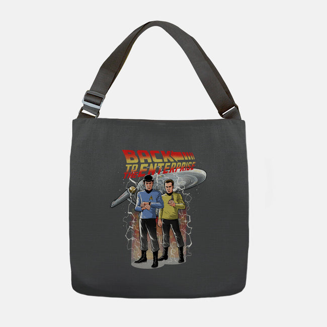 Back To The Enterprise-None-Adjustable Tote-Bag-zascanauta