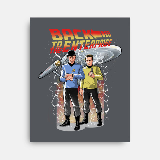 Back To The Enterprise-None-Stretched-Canvas-zascanauta