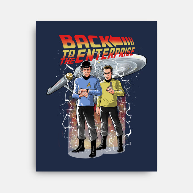 Back To The Enterprise-None-Stretched-Canvas-zascanauta