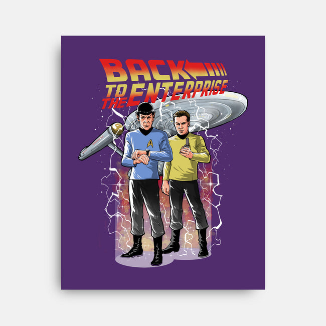Back To The Enterprise-None-Stretched-Canvas-zascanauta