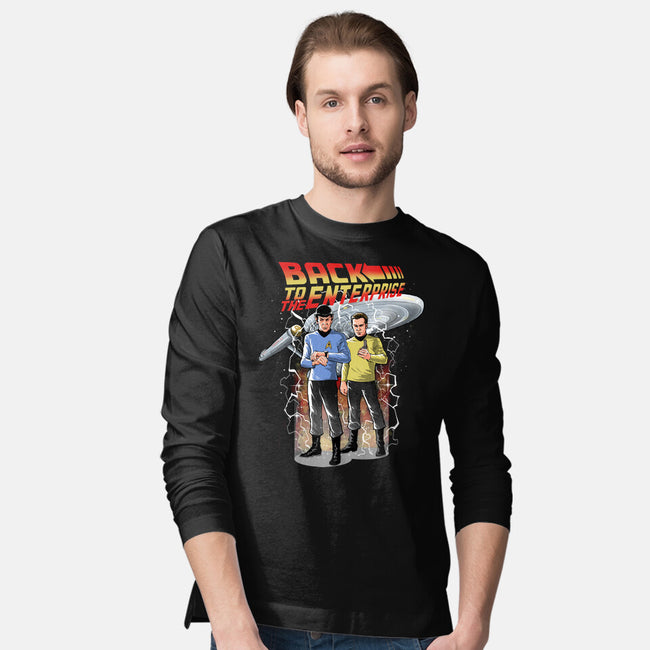 Back To The Enterprise-Mens-Long Sleeved-Tee-zascanauta