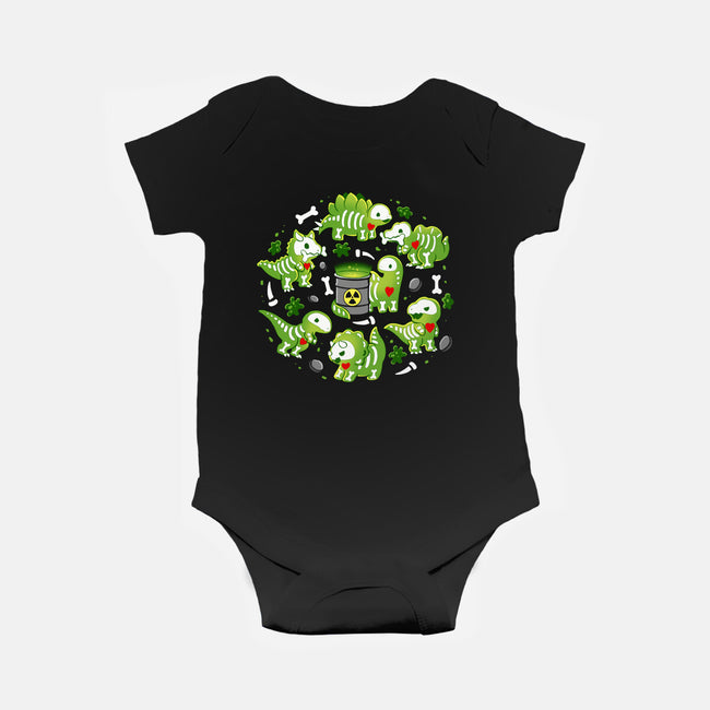 Radioactive Dinosaurs-Baby-Basic-Onesie-Vallina84