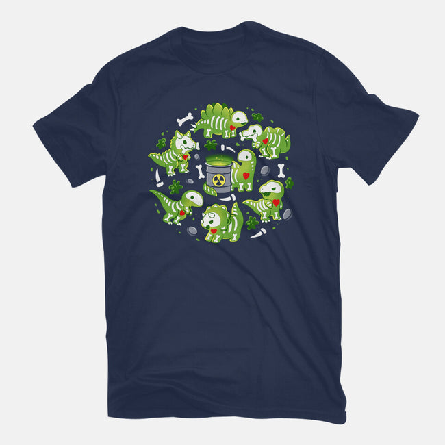 Radioactive Dinosaurs-Mens-Premium-Tee-Vallina84