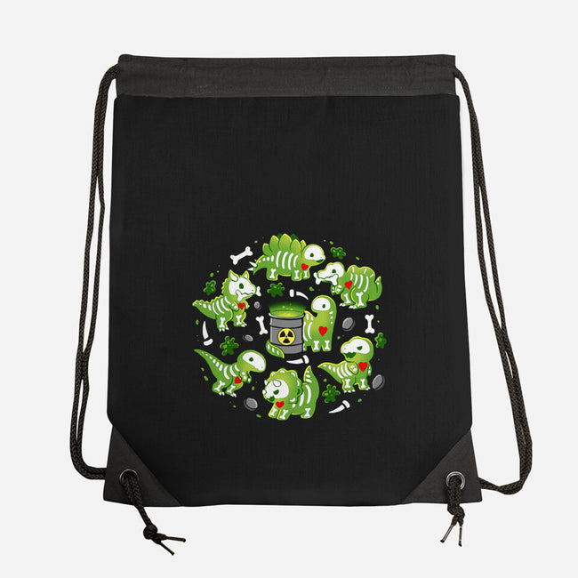Radioactive Dinosaurs-None-Drawstring-Bag-Vallina84