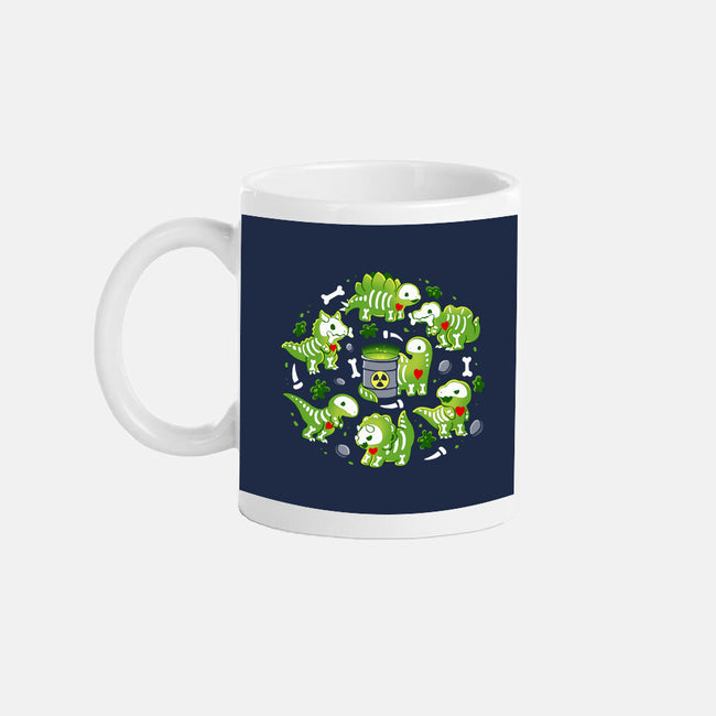 Radioactive Dinosaurs-None-Mug-Drinkware-Vallina84