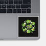 Radioactive Dinosaurs-None-Glossy-Sticker-Vallina84