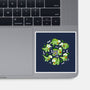 Radioactive Dinosaurs-None-Glossy-Sticker-Vallina84