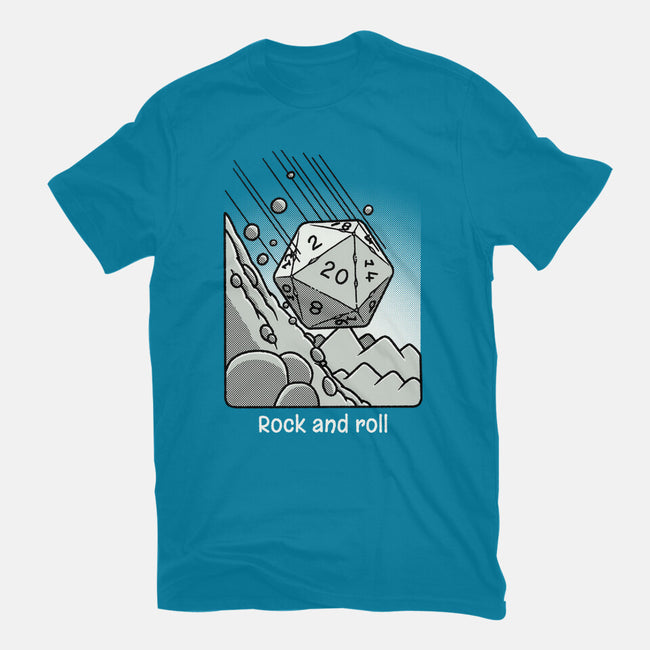Rock N Roll-Womens-Basic-Tee-imisko
