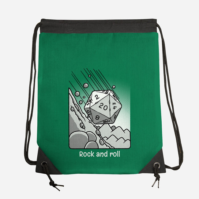Rock N Roll-None-Drawstring-Bag-imisko