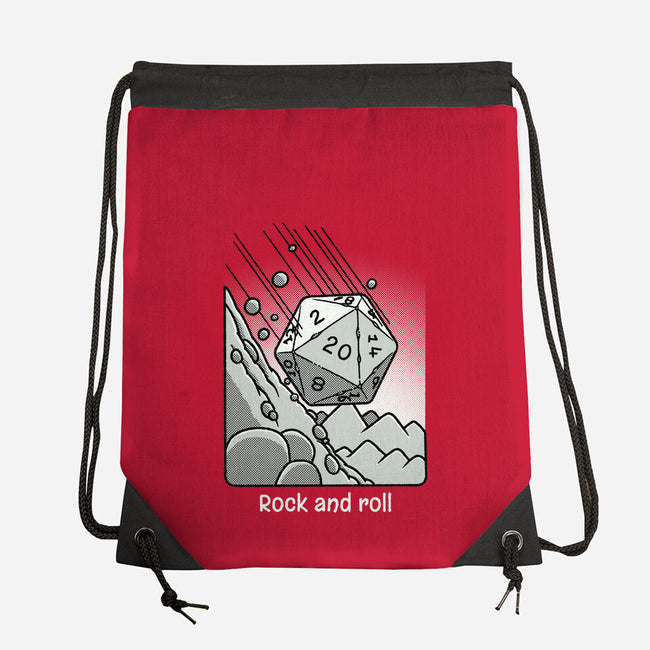 Rock N Roll-None-Drawstring-Bag-imisko