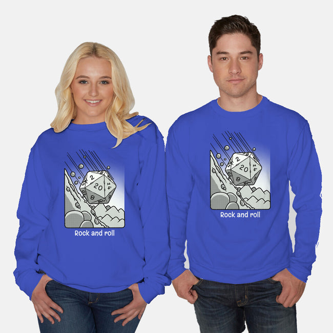 Rock N Roll-Unisex-Crew Neck-Sweatshirt-imisko