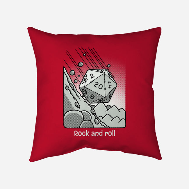 Rock N Roll-None-Removable Cover w Insert-Throw Pillow-imisko