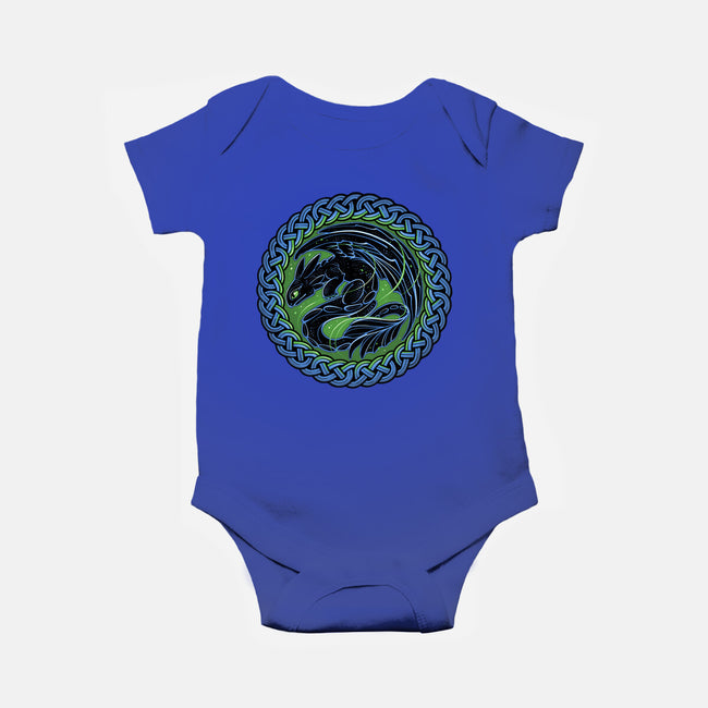 Emblem Of The Black Dragon-Baby-Basic-Onesie-momma_gorilla