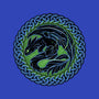 Emblem Of The Black Dragon-Womens-V-Neck-Tee-momma_gorilla
