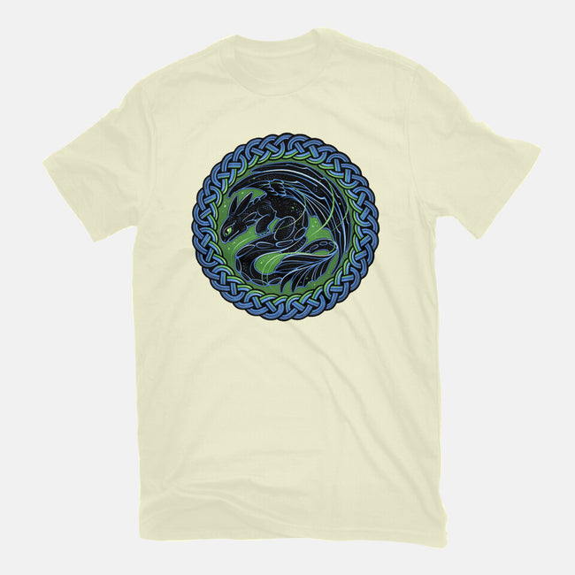Emblem Of The Black Dragon-Mens-Basic-Tee-momma_gorilla