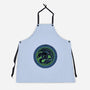 Emblem Of The Black Dragon-Unisex-Kitchen-Apron-momma_gorilla