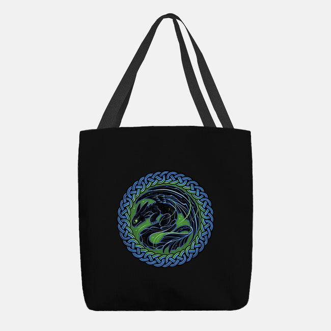 Emblem Of The Black Dragon-None-Basic Tote-Bag-momma_gorilla