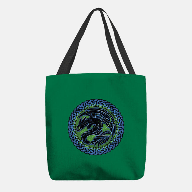 Emblem Of The Black Dragon-None-Basic Tote-Bag-momma_gorilla