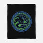 Emblem Of The Black Dragon-None-Fleece-Blanket-momma_gorilla