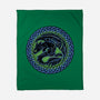 Emblem Of The Black Dragon-None-Fleece-Blanket-momma_gorilla