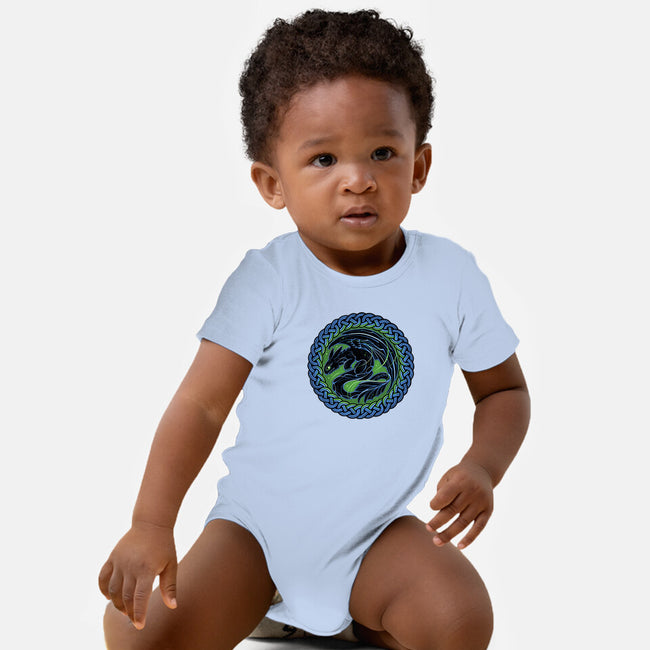 Emblem Of The Black Dragon-Baby-Basic-Onesie-momma_gorilla