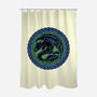 Emblem Of The Black Dragon-None-Polyester-Shower Curtain-momma_gorilla