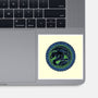 Emblem Of The Black Dragon-None-Glossy-Sticker-momma_gorilla