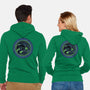 Emblem Of The Black Dragon-Unisex-Zip-Up-Sweatshirt-momma_gorilla
