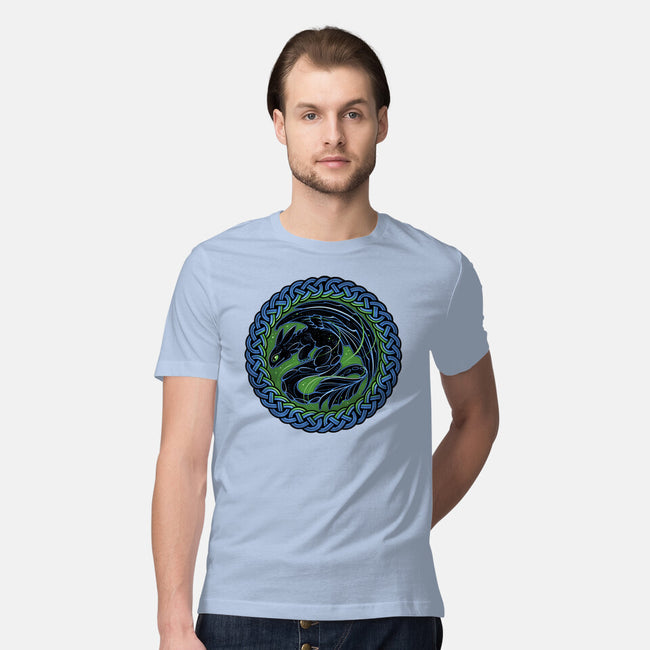 Emblem Of The Black Dragon-Mens-Premium-Tee-momma_gorilla