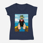 Son Of Sailor-Womens-V-Neck-Tee-jasesa
