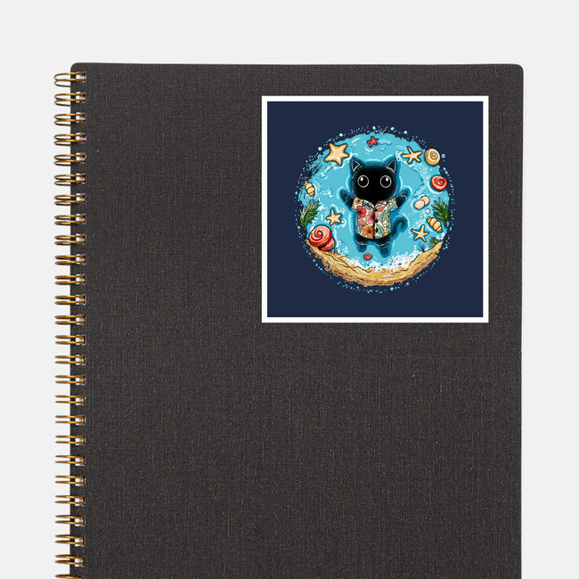 Meowloha-None-Glossy-Sticker-JamesQJO