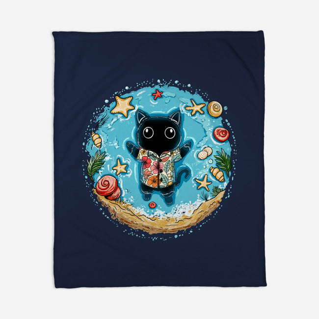 Meowloha-None-Fleece-Blanket-JamesQJO