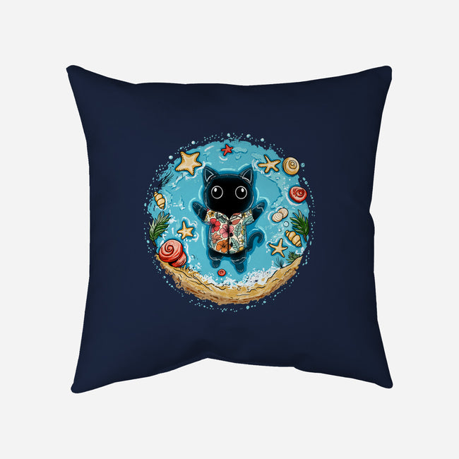 Meowloha-None-Removable Cover w Insert-Throw Pillow-JamesQJO