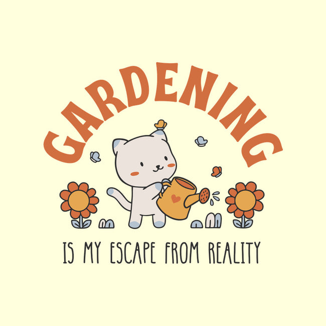 Gardening Is My Escape-Mens-Basic-Tee-brunopires