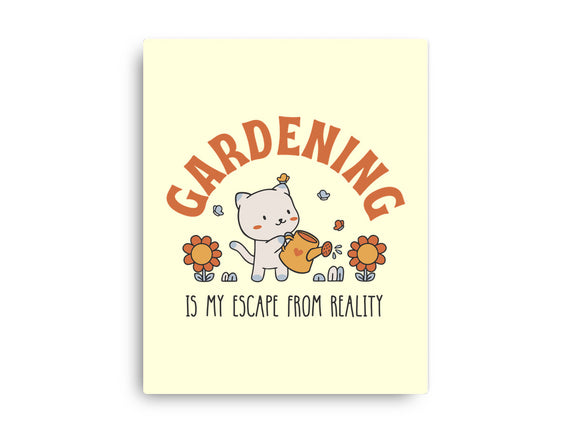 Gardening Is My Escape