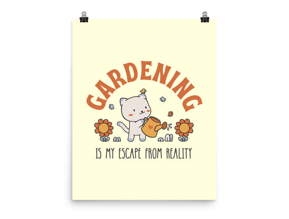 Gardening Is My Escape