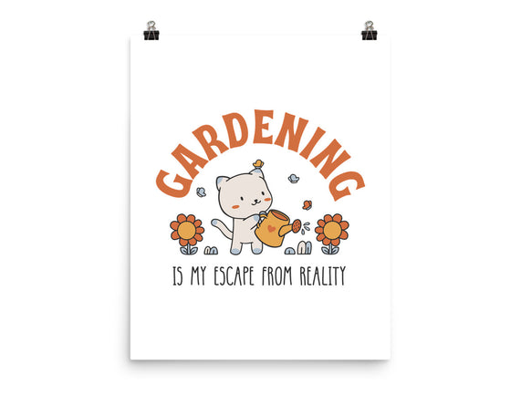 Gardening Is My Escape