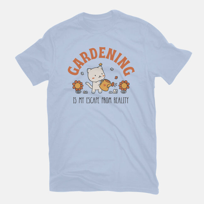 Gardening Is My Escape-Mens-Basic-Tee-brunopires