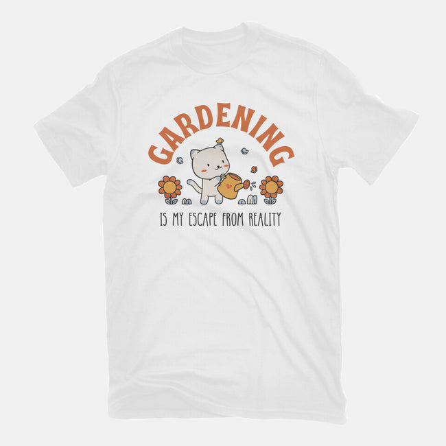 Gardening Is My Escape-Mens-Basic-Tee-brunopires