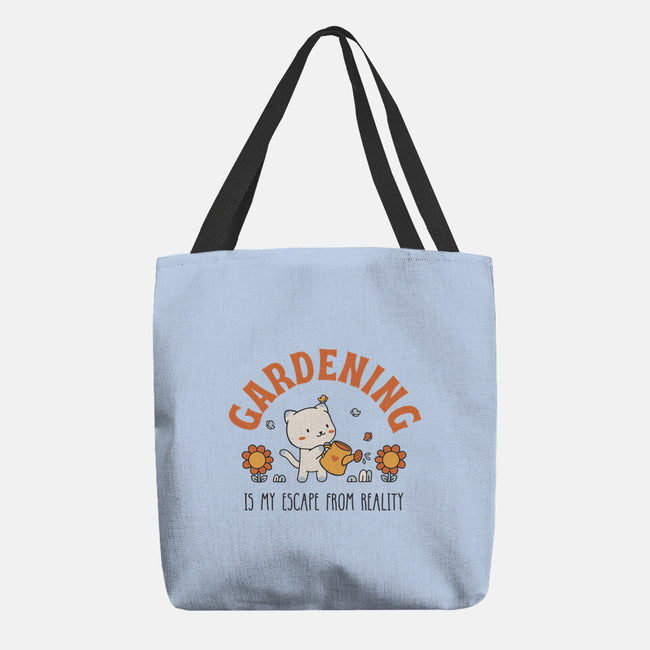 Gardening Is My Escape-None-Basic Tote-Bag-brunopires