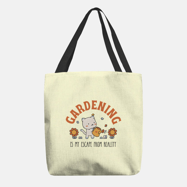Gardening Is My Escape-None-Basic Tote-Bag-brunopires